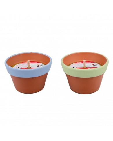 Sviečka záhradná citronela 160g v keramickom obale