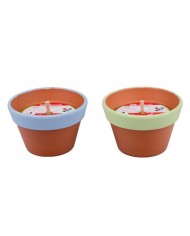 Sviečka záhradná citronela 160g v keramickom obale