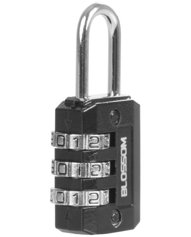 Zámok Blossom NL2321, 21 mm, Zn, číselný na kód, visiaci