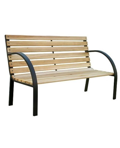 Lavička záhradná EVERILD, 125x55x75 cm