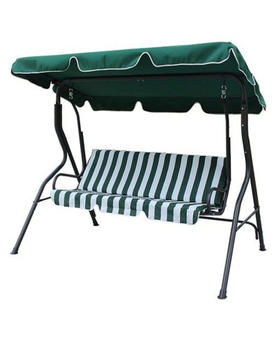 Hojdačka GARFIELD, max. 150 kg, 173x112x158 cm, záhradná, PE 160 g/m2, Oxford PVC