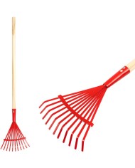 Hrable na lístie Strend Pro Herrison 813-16, 11 lamelové, drevená násada 900 mm, mini