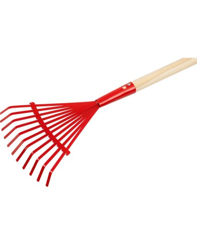 Hrable na lístie Strend Pro Herrison 813-16, 11 lamelové, drevená násada 900 mm, mini