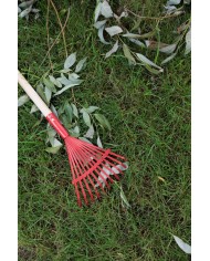 Hrable na lístie Strend Pro Herrison 813-16, 11 lamelové, drevená násada 900 mm, mini