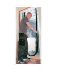 Fólia Strend Pro, PF1201, stavebná, na zárubňu, ochrana proti prachu na dvere, U-Zipper