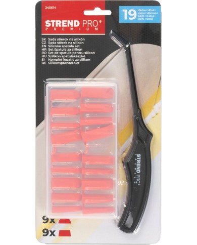 Sada na odstraňovanie tesniacich hmôt Strend Pro, 9 nadstavcov