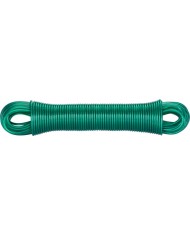 Šnúra na prádlo ROPE PVC WiCo L-30 m/4 mm, oceľové jadro, zelená