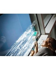 Čistič okien LEIFHEIT 51003 Window cleaner, s tyčou 43 cm, mop a vysávač na okná, akumulátorový