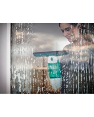 Čistič okien LEIFHEIT 51003 Window cleaner, s tyčou 43 cm, mop a vysávač na okná, akumulátorový