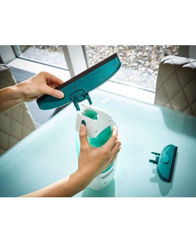 Čistič okien LEIFHEIT 51003 Window cleaner, s tyčou 43 cm, mop a vysávač na okná, akumulátorový