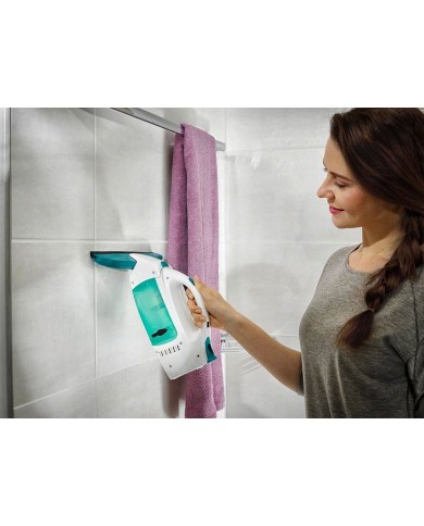 Čistič okien LEIFHEIT 51003 Window cleaner, s tyčou 43 cm, mop a vysávač na okná, akumulátorový