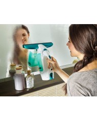 Čistič okien LEIFHEIT 51003 Window cleaner, s tyčou 43 cm, mop a vysávač na okná, akumulátorový