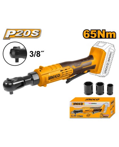 Račňa lítium-iónová GOLA 3/8'' rázová 65N.m CDRLI2060151 INGCO AKU 20V P20S bez akumulátora a nab.