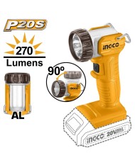 Lampa pracovná LI-ION CWLI2038 INGCO AKU 20V P20S INDUSTRIAL bez akumulátora a nab.
