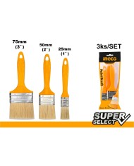 Štetec plochý plast sada 3ks INGCO KLC