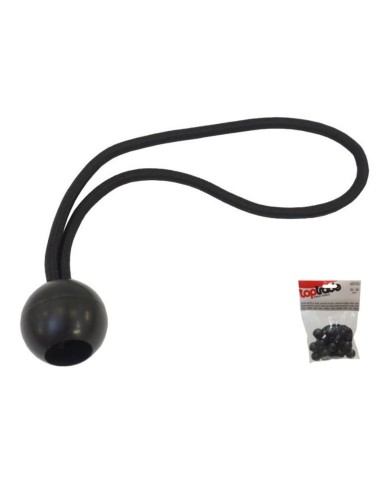 Popruh - držiak plachty s gumovou slučkou a guličkou sada 10ks