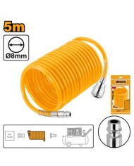 Hadica vzduchová špirálová 5m INGCO