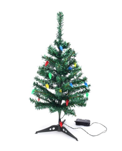 Stromček vianočný 50cm umelý s LED osvetlením