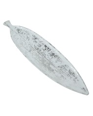 Podnos 51x13x1,5 drevo biely