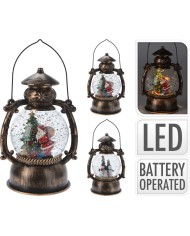 Lampáš LED 13x11x21 cm mix