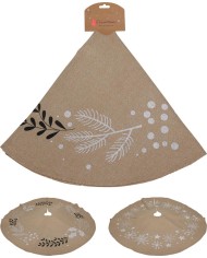 Obal 90 cm na stojan vianočného stromčeka juta mix