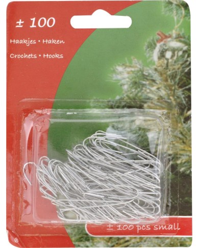 Háčiky vianočné na stromček 100 ks