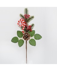 Ozdoba zapichovacia čečina+lízatko 29 cm