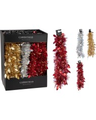 Girlanda 180 cm metalická mix