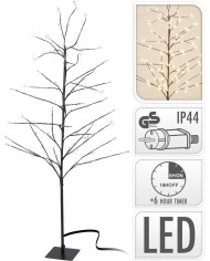 Svetlo vianočné STROM 360 LED 150 cm s časovačom hnedý