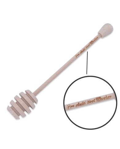Naberačka na med drevená 18 cm Skveler KLC