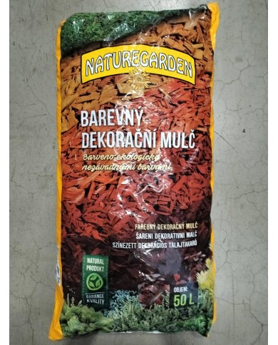 Kôra mulčovacia dekoračná 50l žltá NATUREGARDEN
