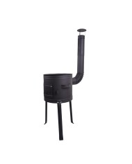 Kotlina oceľová o 39 cm, pre 16 l kotlík čierna G7 hrúbka 1mm KLC