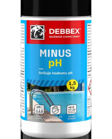 Chémia bazénová Cranit pH MÍNUS 1,5kg