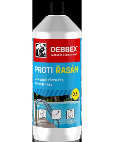 Chémia bazénová Cranit proti riasam 0,5l