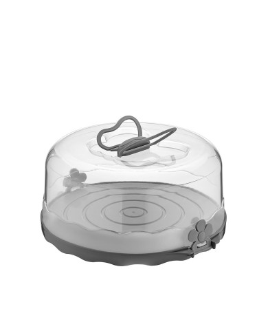 Dóza na tortu/box UH 26,3x13,5cm, okrúhla s úchytmi KLC