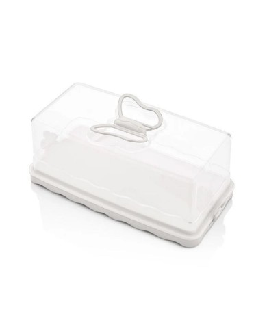 Dóza na potraviny/box PIKNIK UH 33,5x17x14cm s úchytmi biela KLC