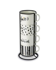 Hrnček 300ml v stojane 5d sada