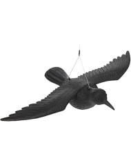 Plašič - dekorácia havran čierny 40x57,5 cm lietajúci KLC