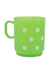 Hrnček detský UH 250 ml zelený BODKY KLC