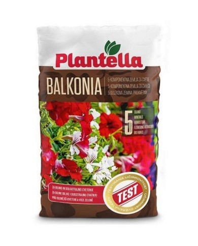 Substrát pre balkónové a izbové rastliny 45l BALKONIA s guánom KLC