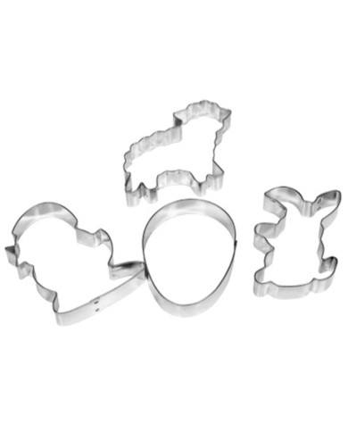 Vykrajovačka VEĽKÁ NOC sada 4ks, 60mm KLC