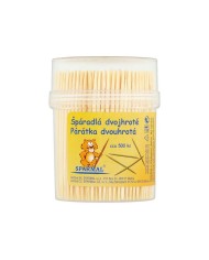 Špáradla gul.dvojhrot.500ks KLC