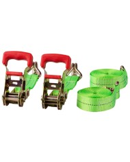 Popruh upínací Strend Pro, pás s račňou, 30 mm, L-4,5 m, max. 600 kg, bal. 2ks