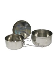 Ešus 3-dielny nerezový KLC