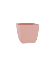 Kvetináč UH 110x110 mm SANTIAGO ružový výška 105 mm