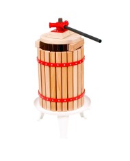 Lis na ovocie objem 18 l drevo kovový podstavec Skveler KLC