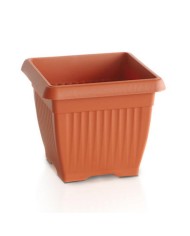 Kvetináč UH 150x150mm terakota výška 130mm štvorcový TERRA