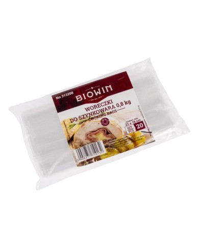 Vrecko plastové na mäso do šunkovaru 20 ks