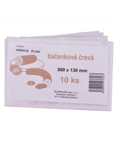 Sáčok na tlačenku 130x500mm / 10ks KLC