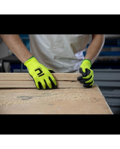 Rukavice PALAWAN 08/M, nylon, Latex